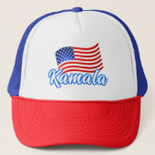Casquette Kamala Harris pour le président Élégant Script dra (Devant)