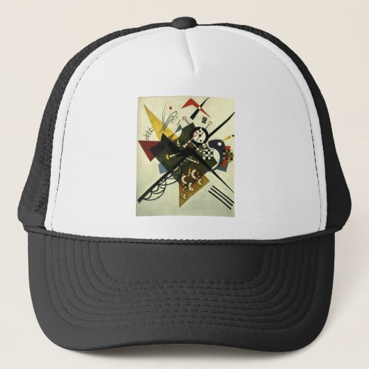 Casquette Kandinsky Sur White II (Devant)