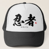 Casquette Kanji - 忍者, Ninja - (Devant)