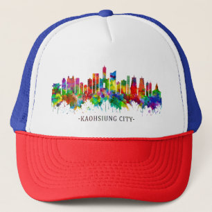 Casquette Kaohsiung City Taiwan Skyline