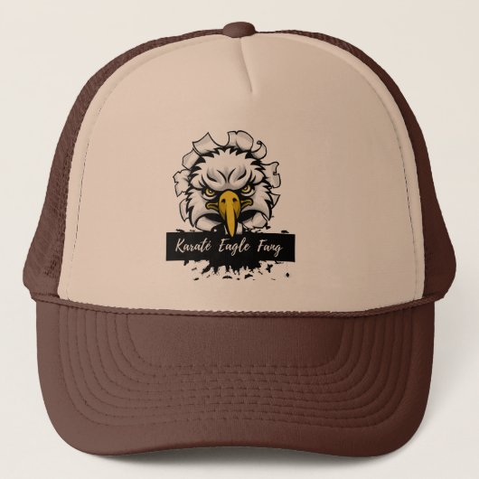 Casquette Karaté Eagle Fang Trucker Hat (Devant)