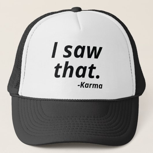 Casquette Karma Saw (Devant)