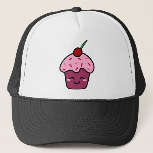 Casquette Kawaii Cupcake (Devant)