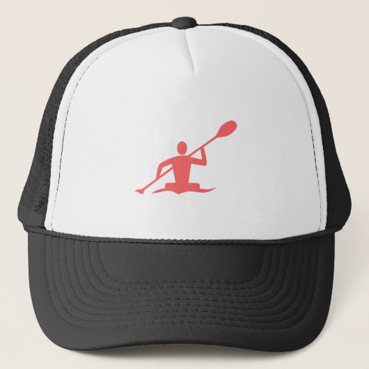 Casquette Kayak - rose tropicale (Devant)