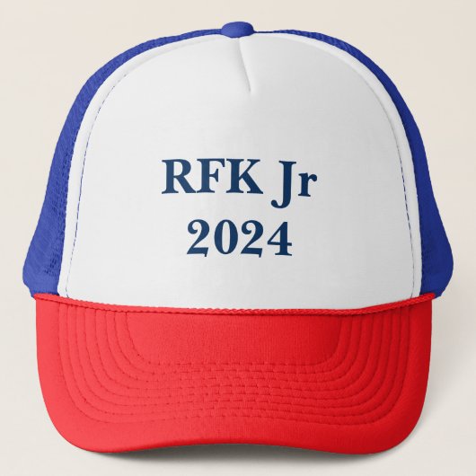 Casquette Kennedy Jr 2024 rouge/blanc/bleu (Devant)