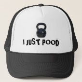 Casquette kettlebell, I JUSTE POOD (Devant)