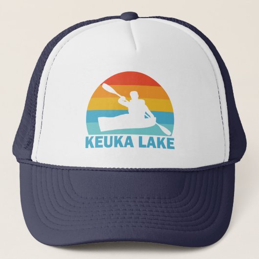 Casquette Keuka Lake New York Kayak (Devant)