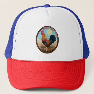 Casquette Key West - Coq tzigane Good Morning Vintage Oval