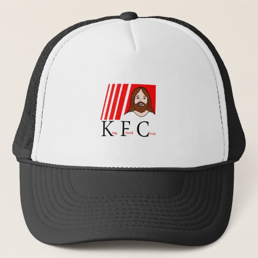 Casquette KFC - le Roi Friend le Christ (conception mise à (Devant)