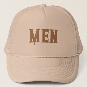 Casquette Khaki et Khaki couleur Beau texte pour hommes