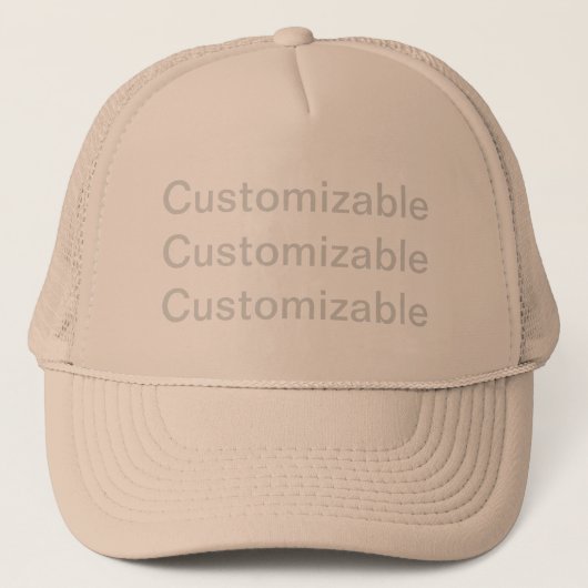 Casquette Khaki SUR-MESURE (Devant)