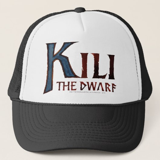 Casquette KILI THE DWARF™ Nom (Devant)