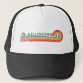 Casquette Killington Vermont Retro Sunset Ski Souvenirs 60s (Devant)