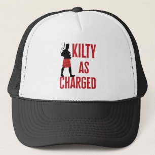 Casquette Kilty en charge drôle Kilt Wearer Pun Joke