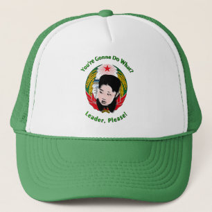 Casquette Kim Jong Un - Leader, S'Il Vous Plaît !