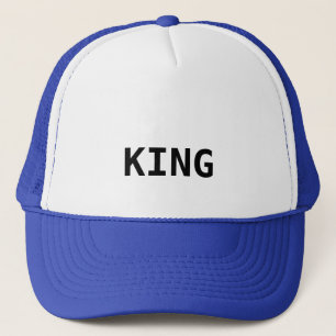 Casquette King Casquette Texte personnalisé Chapea
