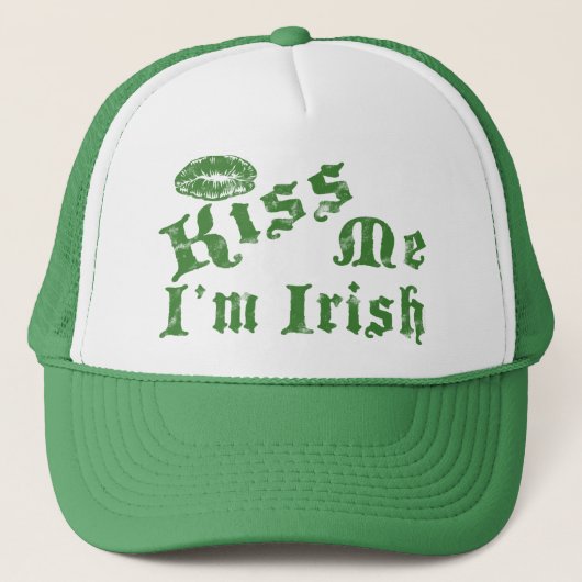 Casquette Kiss Me Irish (Devant)