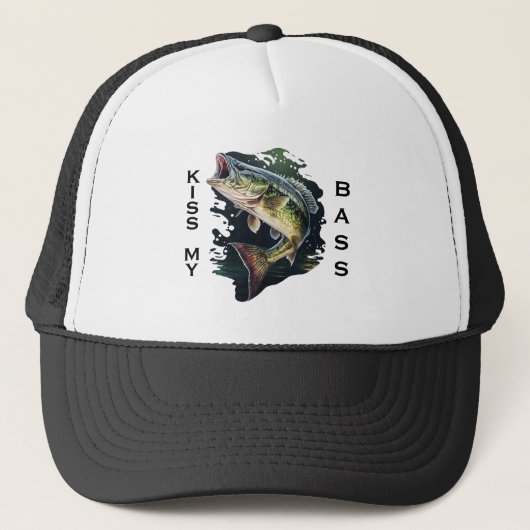 Casquette Kiss My Bass Fishing (Devant)
