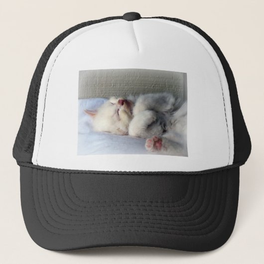 Casquette Kitten endormi (Devant)