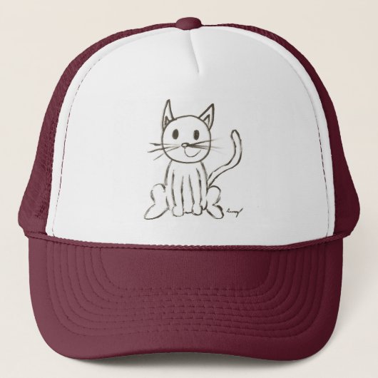 Casquette Kitty Peint (Devant)