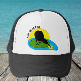Casquette Kiwi - New Zealand Bird & Bro Fashion / Trucker Ha