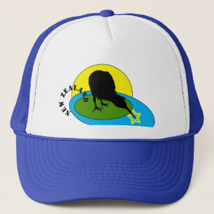 Casquette Kiwi - New Zealand Bird Fashion /Trucker Hat