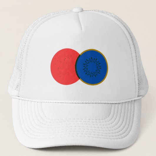 Casquette Kiwi Peaces (Devant)