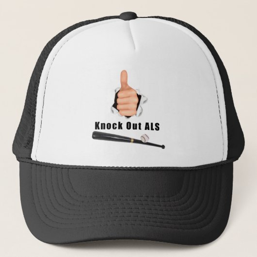 Casquette Knockout ALS (Devant)