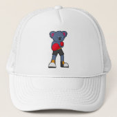 Casquette Koala à Boxing avec gants de boxe (Devant)