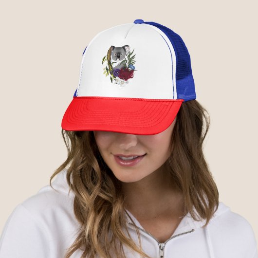 Casquette Koala Bear Green (En situation)