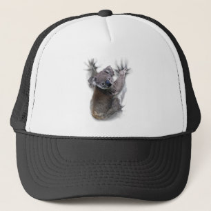 Casquette Koala Hang Sur Le Dos Cute Ours Australie Animal