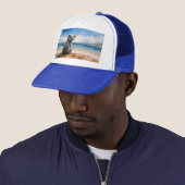 Casquette Koala regardant l'océan (En situation)