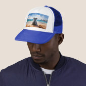Casquette Koala regarde l'océan (En situation)