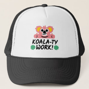 Casquette Koala-ty travail Continuer à pratiquer Bonne motiv