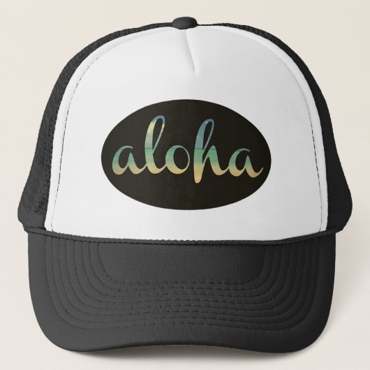 Casquette Kodachrome vintage Aloha (Devant)