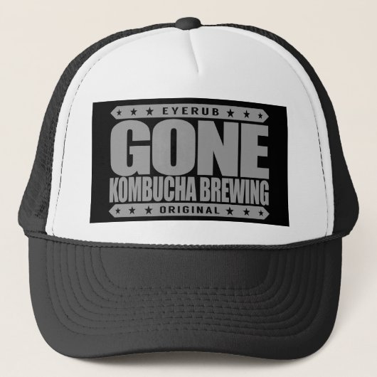 Casquette KOMBUCHA ALLÉ BRASSANT - boissons fermentées par (Devant)