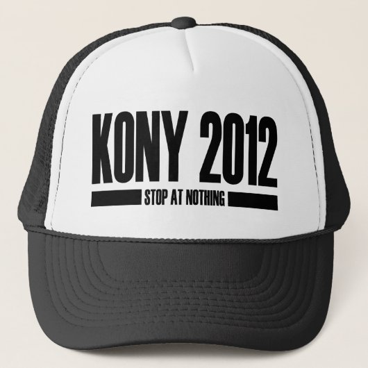 Casquette Kony 2012 (Devant)