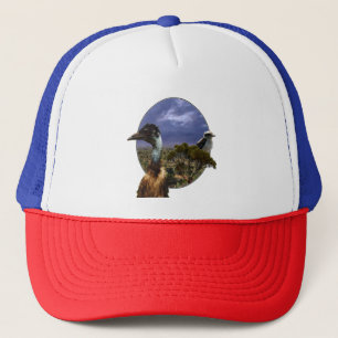 Casquette Kookaburra, Emu, Paysage australien,