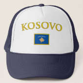 Casquette Kosovo d'or (Devant)