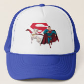Casquette Krypto et Superman (Devant)
