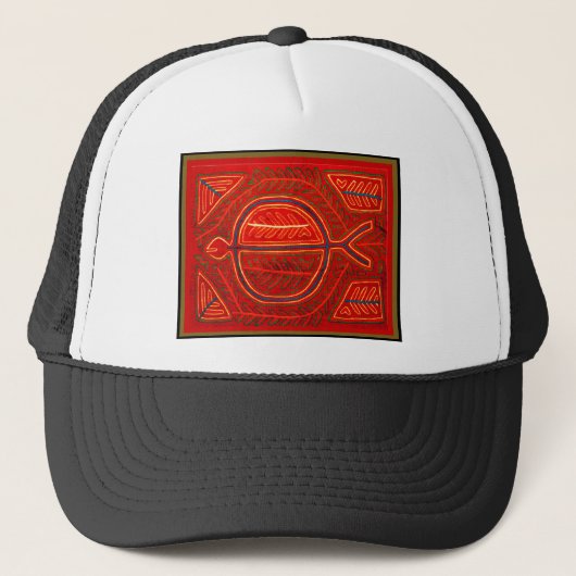 Casquette Kuna Mola Stingray (Devant)