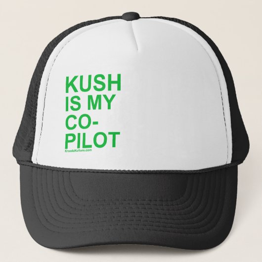 Casquette KushIsMyCoPilot (Devant)