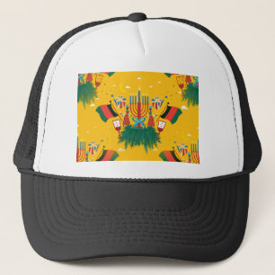 Casquette Kwanzaa jaune