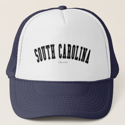Casquette La Caroline du Sud (Devant)
