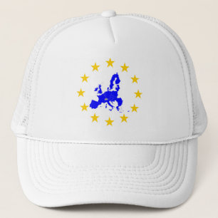 Casquette La carte de l'Union européenne avec un cercle étoi