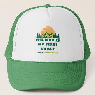 Casquette La carte est ma première ébauche. Alors, je m'impr