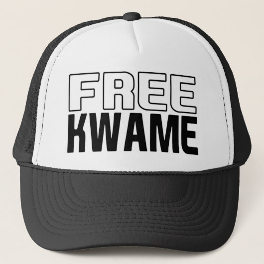 Casquette La chemise libre officielle de Kwame ! (Devant)