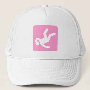 Casquette La chute de l'homme - rose
