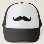 Casquette La conception de moustache (Devant)