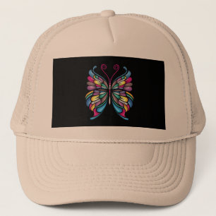 Casquette la conception papillon